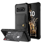 for Samsung Galaxy S10 Plus S10e Note 9 Credit Card Case PU Leather Flip Wallet Photo Holder Hard Back Cover
