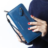 12 Card Slots Large Capacity Card Holder Wallet for Women