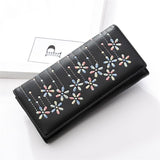 2018 Fashion Women Wallet Embroidered Long Purse Female Casual Pouch Handbag Women's Purse