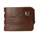 2018 New Mens Slim Purse High Quality Men Mini Leather Credit Card ID Coin Holder Money Clip Wallet