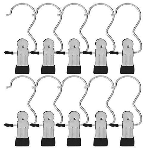 Sixtack Laundry Hook Boot Hanging Hold Clips Portable Hanging Hooks Home Travel Hangers Clothing Clothes Pins