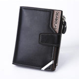 2018 New Men's Multifunctional Fashion Casual Short Style Wallet Coin Purse Male Wallets Card purse Wholesale zipper price