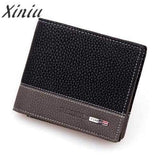 Luxury brand Men Wallets PU Leather Bifold Money