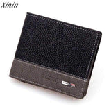 Luxury brand Men Wallets PU Leather Bifold Money