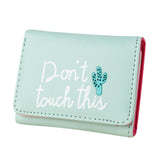 Pu Leather Short Wallet