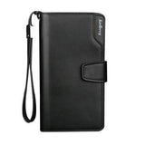 Casual Leather Long Wallet