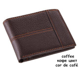 COWATHER 100% top quality cow genuine leather men wallets fashion splice purse dollar price carteira masculina original brand