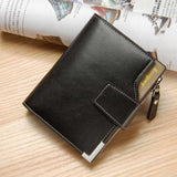 Brand men's wallet men zipper purse Clutch bag male wallet Coin Short section portfolio Card  Pocket Holder high quality Purses