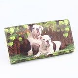 Mp Women Wallets Long Clutch Lady Purses Handbags Female Moneybags Girls Coin Purse Cards Holder Pouch Cartoon Dog Fold Wallet Bags