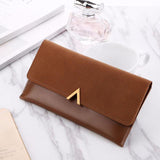 2018 New Female Wallet Leather Women Wallet Change Long Design Hasp Zipper Purses Clutch Money Coin Card Holders Wallet Carteras