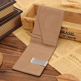 2017 portable leather wallet mens fashion designer men's wallets purse zipper casual male card holder coin purse pockets clutch