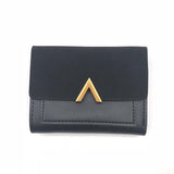Matte Leather Small Women Wallet