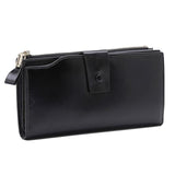 100% Genuine Leather Wallet Women Long Clutch Ladies Wallets Cowhide Leather Multi-Card Bit Walet Women Phone Purse Money Vallet