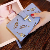 Soft PU Leather Women's Clutch