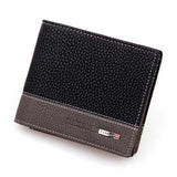 PU Leather Bifold Slim Wallet