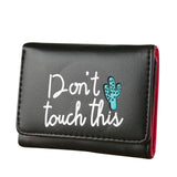Pu Leather Short Wallet