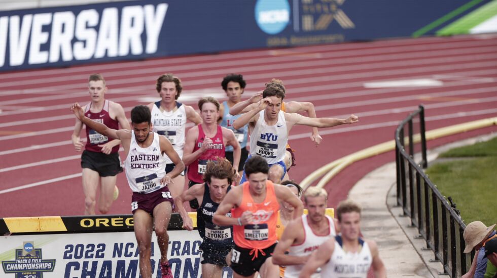 NCAA track championships: BYU’s Kenneth Rooks takes sixth in steeplechase