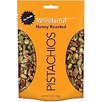 Wonderful Pistachios with No Shells, 5.5oz. (Honey Roasted) only $3.09-$3.69