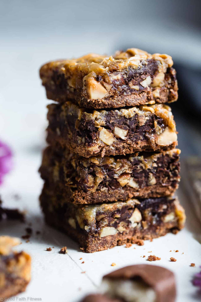Gluten Free Magic Cookie Bars with Coconut