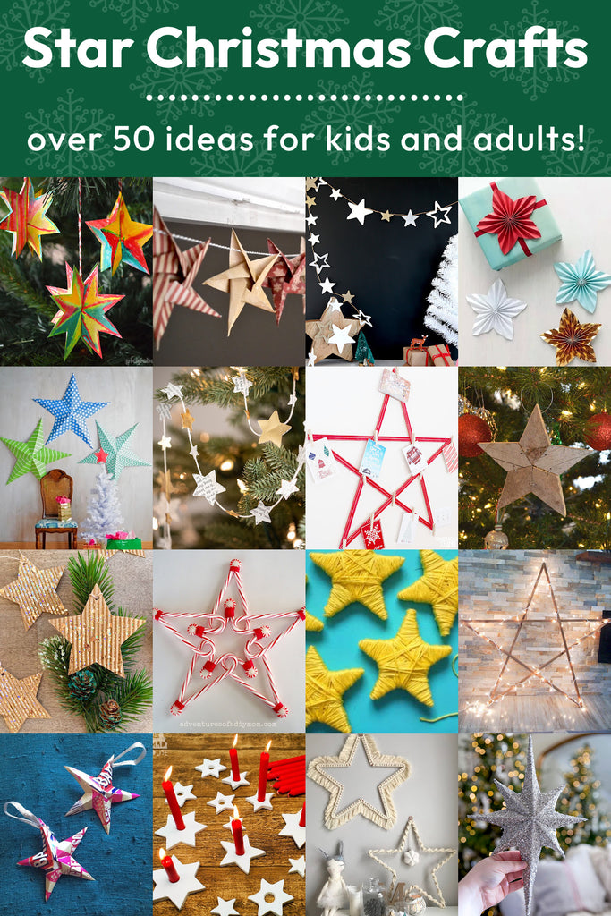 Star Christmas Crafts for Kids and Adults