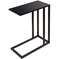 Honey-Can-Do Rectangular MDF Steel C End Table only $19.00