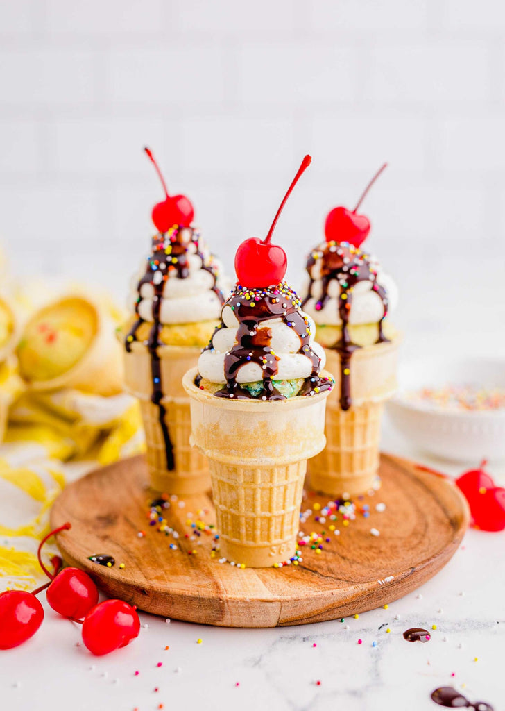 Ice Cream Cone Cupcakes