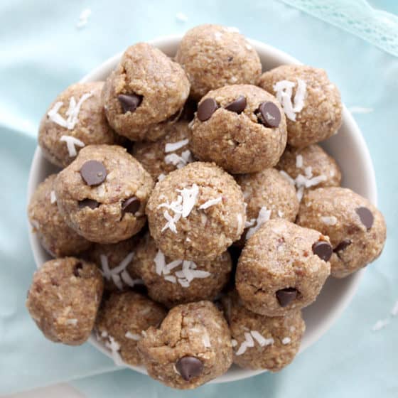 No Bake Protein Balls