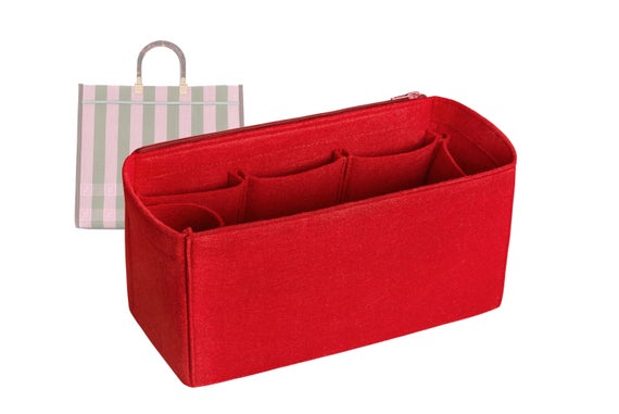 For "Sunshine Striped Tote 8BH372ABVI- Medium" Bag Insert Organizer, Purse Insert Organizer, Bag Shaper - Worldwide Shipping 4-6 Days by SenamonBagOrganizer
