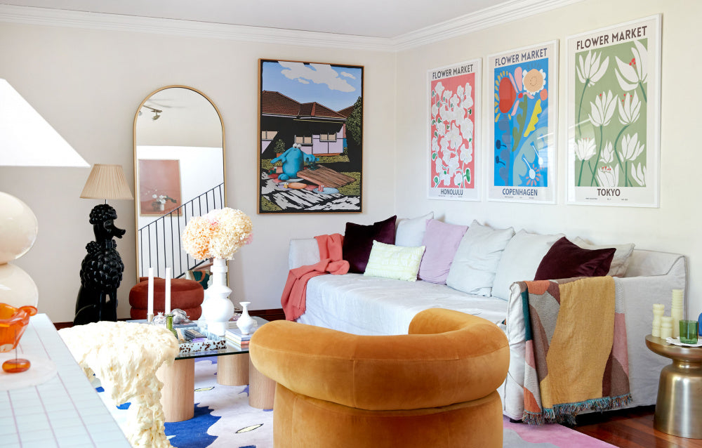 A Designer’s Colourful + Curvaceous Coogee Rental!                                                  Homes   						 						  													        by Lucy Feagins, Editor...