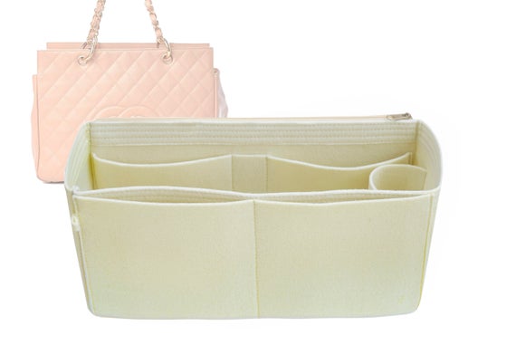 For "Caviar Quilted Petit Timeless Tote PTT" Bag Insert Organizer, Purse Insert Organizer, Bag Liner - Worldwide Shipping 4-6 Days by SenamonBagOrganizer