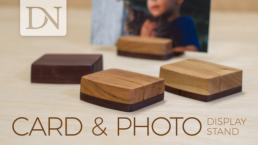 These easy-to-make card and photo holders look great, work well, and would make perfect gifts or products to sell at craft fairs or on Etsy