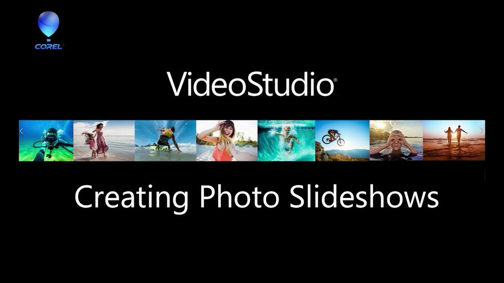Create a movie or slideshow in minutes with FastFlick™, VideoStudio's 3-step slideshow maker