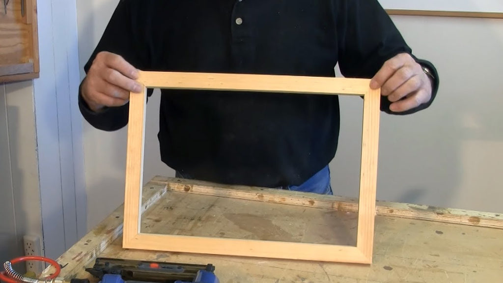 Making Picture Frames with a Sliding Mitre Saw - A woodworkweb.com woodworking video by WoodWorkWeb (9 years ago)