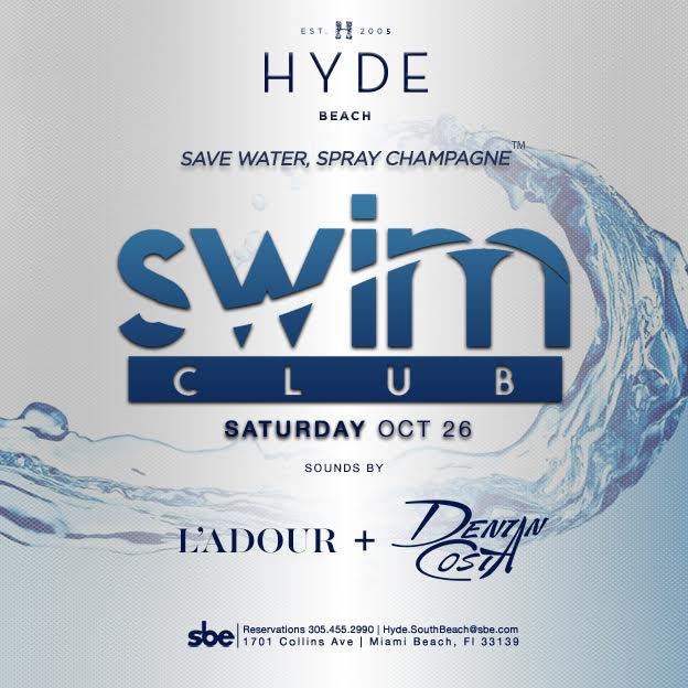 Swim Club Saturday | Ladour + Denian Costa 10/26/19