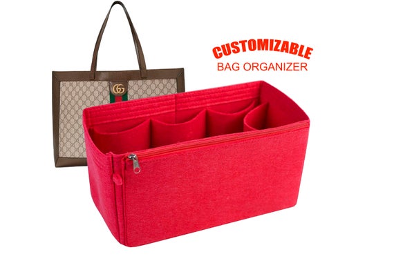 For "Gu.cci Ophidia Supreme Canvas Tote Bag" Bag Organizer In 5 inch /12.5 cm Height, Worldwide-Shipping Time 3-5 Days by SenamonBagOrganizer