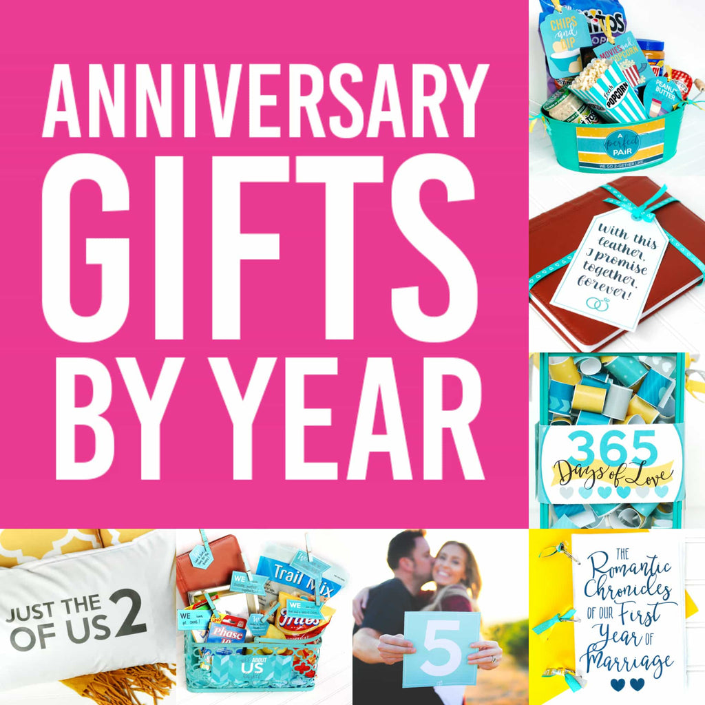 The Best Anniversary Gifts By Year