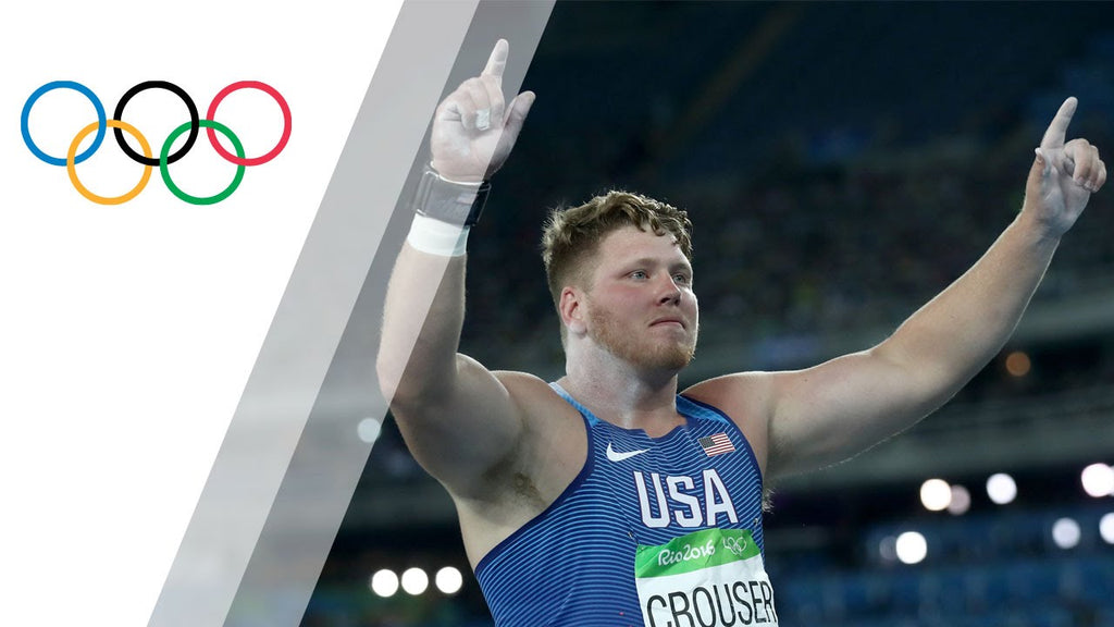 Ryan Crouser's throw of 22.52m broke the Olympic record and earned him the men's Shot Put gold medal at Rio 2016