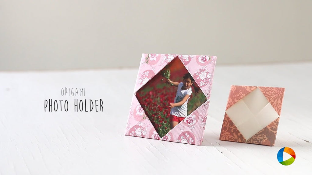 Learn how to make Origami Photo Holder