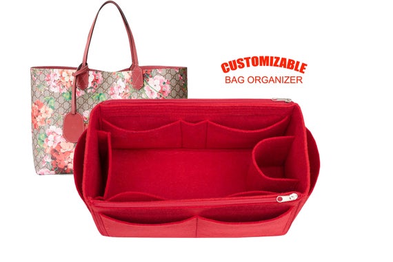 For "Medıum Gu.cci GG Reversible Leather Tote Bag" Bag Organizer In 7 inch /18 cm Height, Worldwide-Shipping Time 3-5 Days by SenamonBagOrganizer