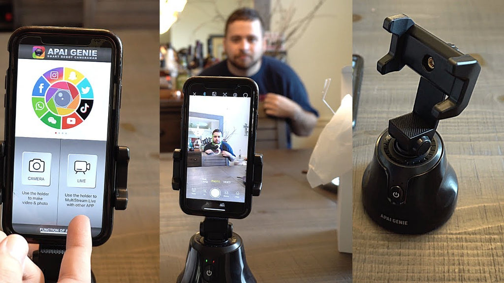 Apai Genie 360° Smart Face & Object Tracking Phone Holder by Brando Reviews (6 months ago)