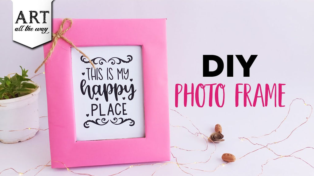 DIY Photo Frame | Picture Frames | Desk Decor | Photo Frame Ideas by VENTUNO ART (8 months ago)