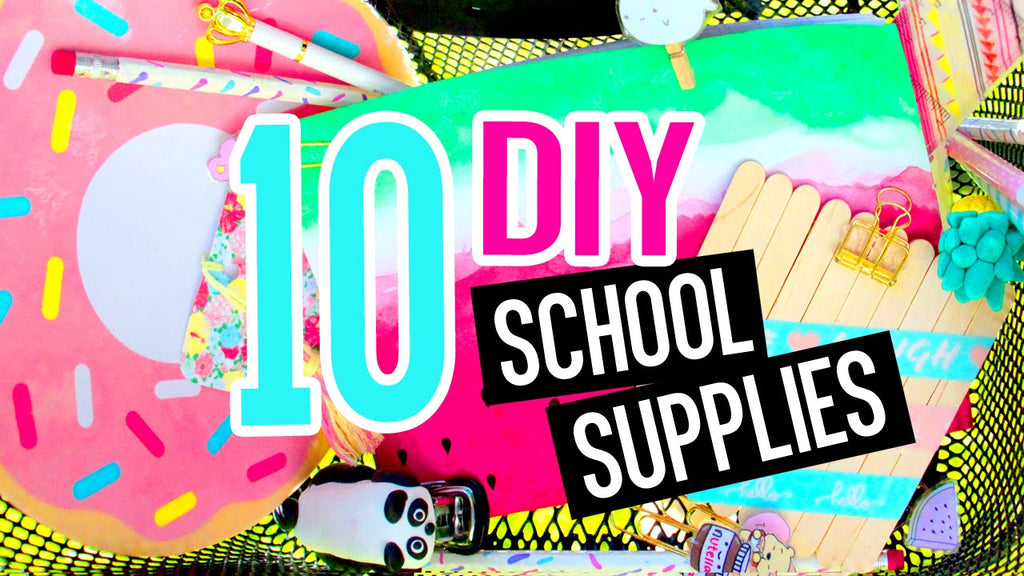 Hey guys! This video is a collab with my youtube friend Sara beauty corner, she also made 10 DIY back to school supplies ideas! Check Sara's video here: ...