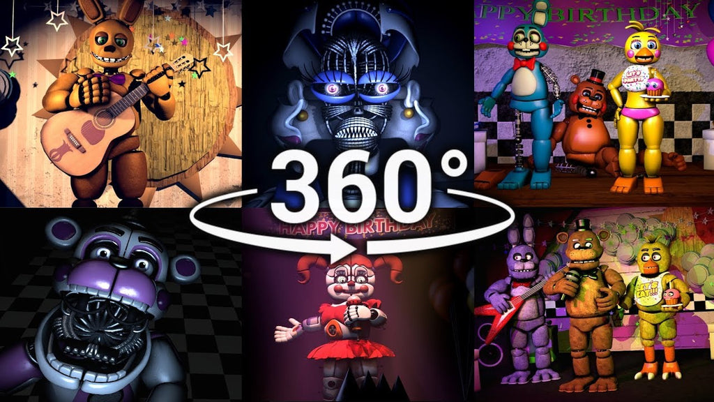 First part of the FNAF 360 panorama compilation