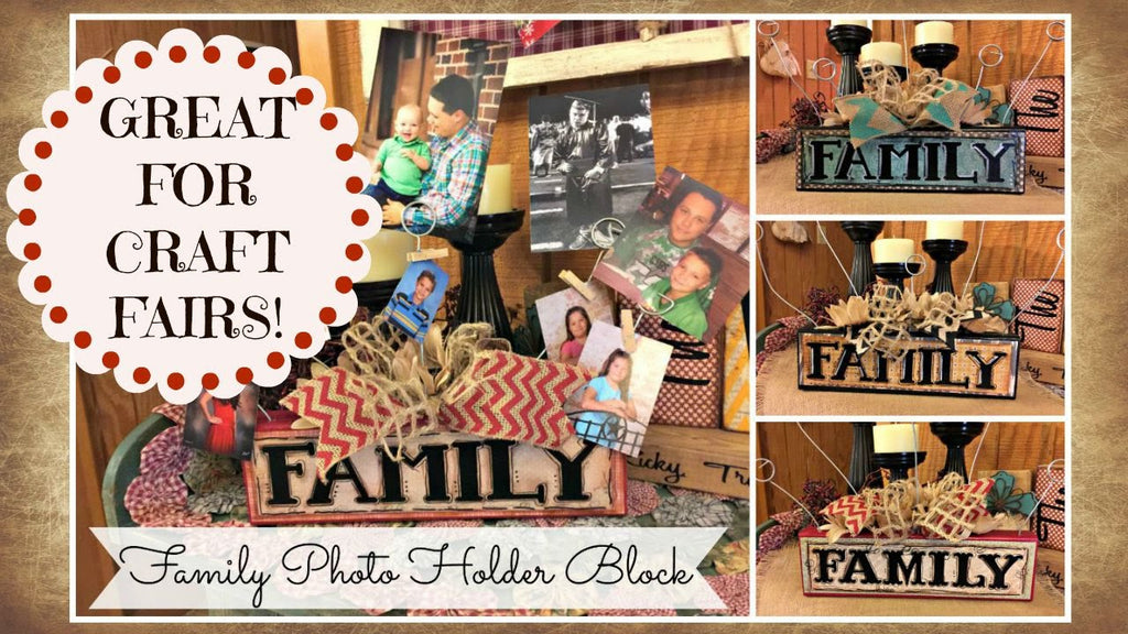 In this video I share how to create a photo holder using a 2 x 4 board (12 inches), scrapbook paper, vinyl, markers and pens to create a one of a kind keepsake, ...