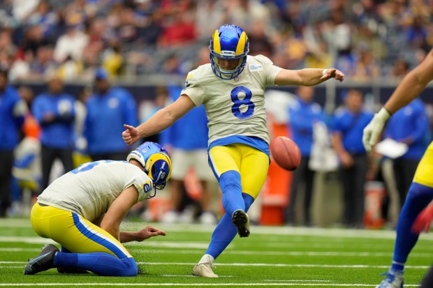 Rams kicker Matt Gay goes from practice squad to Pro Bowl team