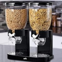 Zevro Dual Food Dispenser with Portion Control