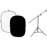 Angler Collapsible Background II + Impact Multiboom Kit only $99.95