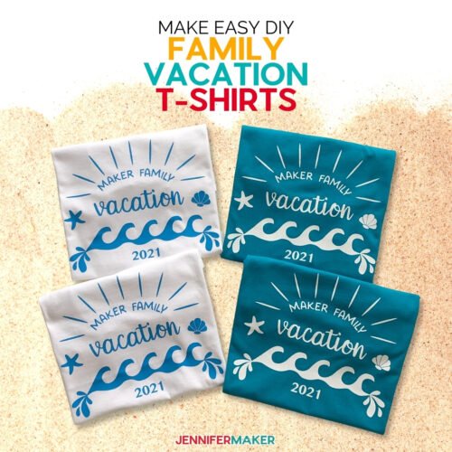 Make Fast & Easy DIY Family Vacation & Team Shirts
