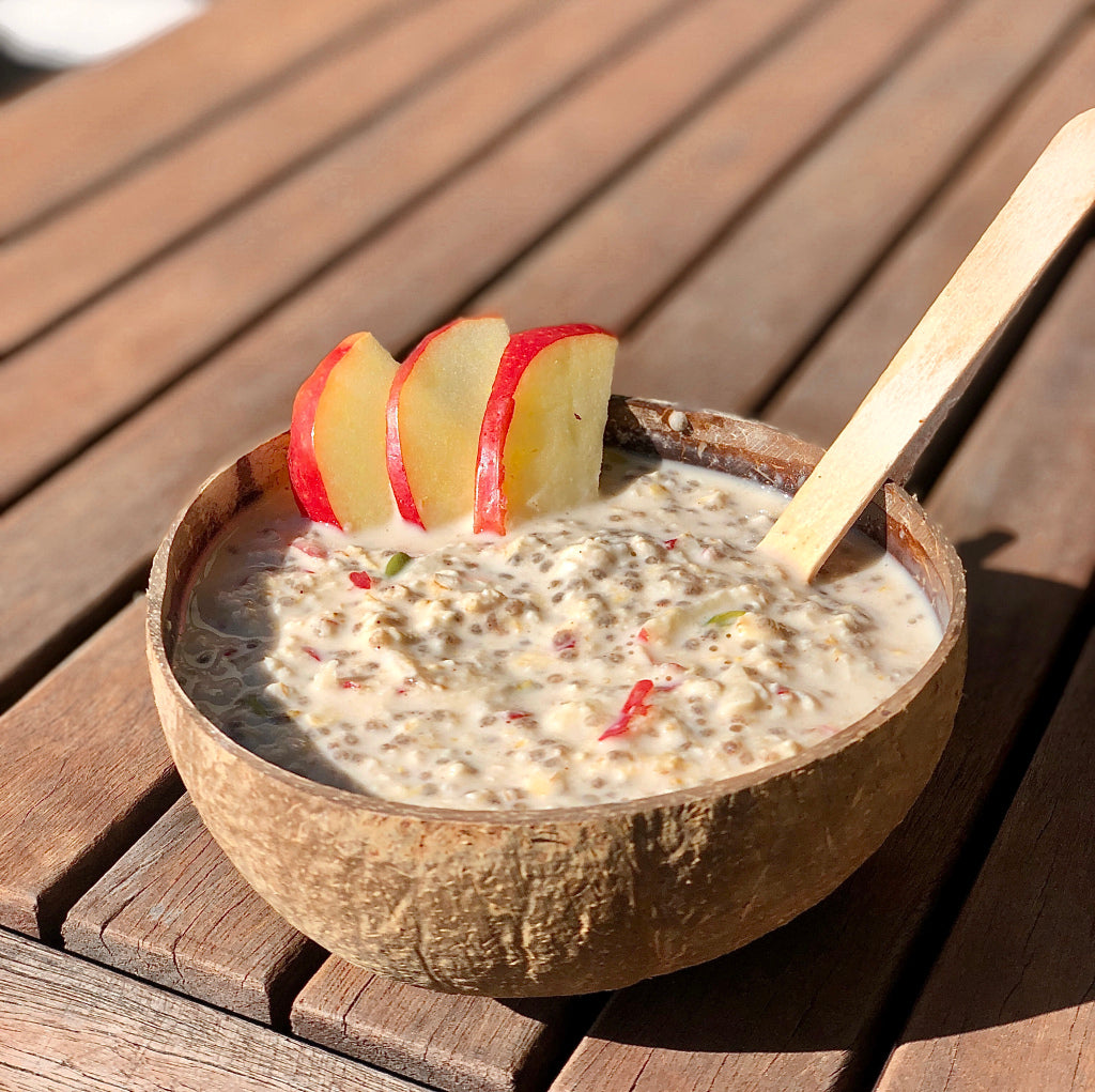 Apple and Cinnamon Overnight Oats