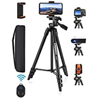ENGiNDOT 55" Extendable Aluminum Camera Tripod only $17.49